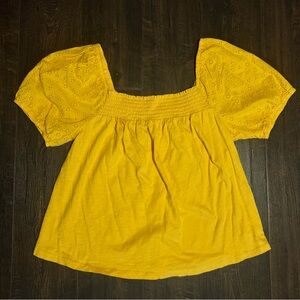 Vintage Y2K 2000s Lucky Brand Babydoll Top